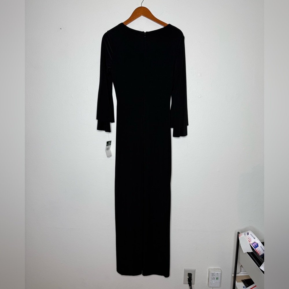 Lauren Ralph Lauren maxi dress in black - Picture 3 of 5